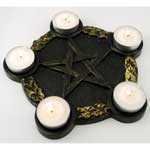 Pentagram Candle Holder