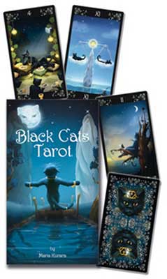 Black Cat Tarot by Maria Kurarai