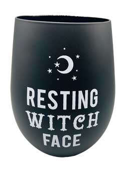 Resting Witch Face Glass