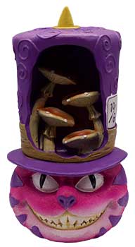 6 3/4" Cheshire Cat Backflow Incense Burner