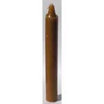 Brown 6" Household Candle