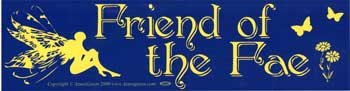 Friend of Fae Bumper Sticker