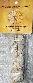 California White sage Smudge Stick